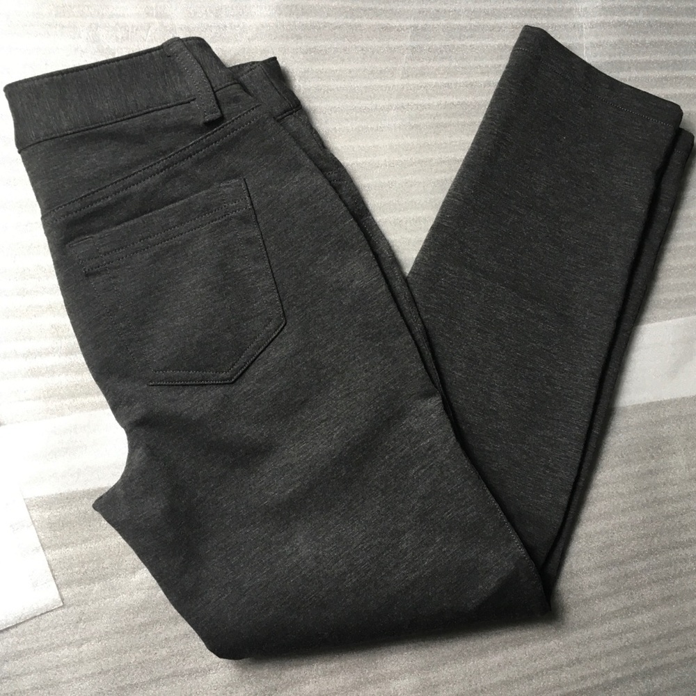 Croft & Barrow drk gray stretch career pants sz 4s